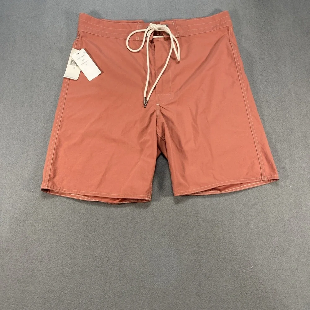New RRL Double RL Ralph Lauren Mens Size 33 Board Shorts Swim Trunks Red NWT